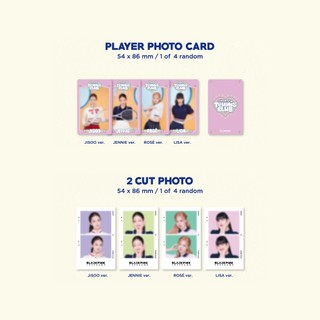 BLACKPINK - The Game Photocard Collection (SPORTY BLACKPINK)