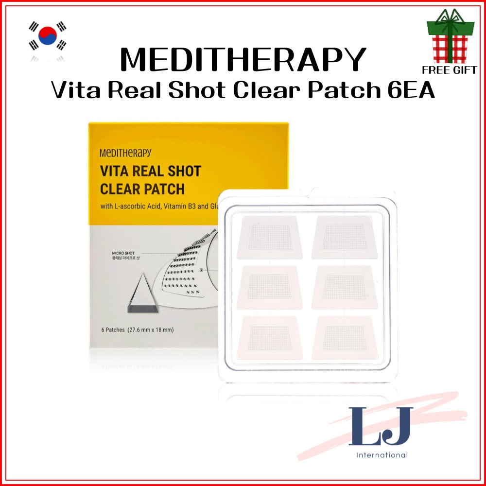 Meditherapy Vita Real Shot Clear Patch 6EA
