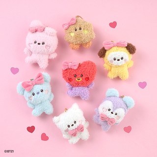BT21 minini PLUSH KEYRING LOVELY