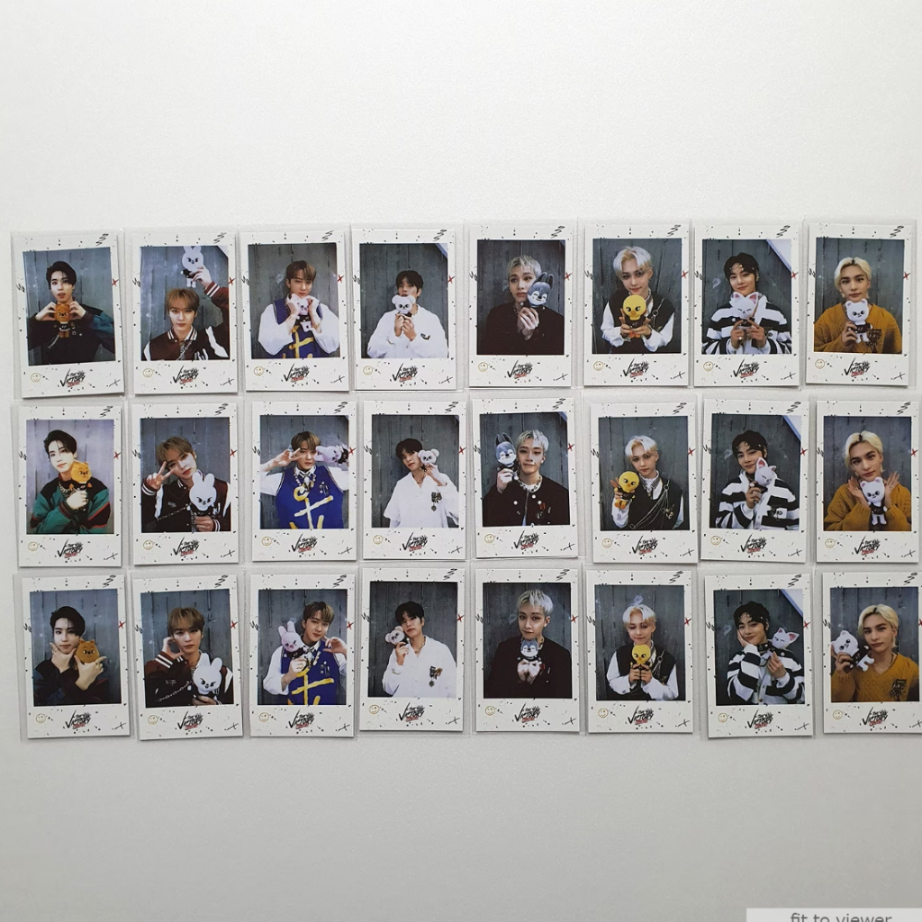 Straykids x SKZOO POPUP STORE [THE VICTORY IN SEOUL] ẢNH POLAROID Khuyến mãi