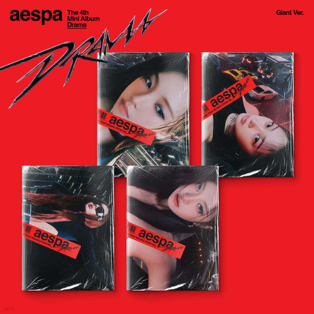 AESPA DRAMA 4th Mini Album GIANT Version