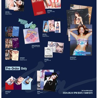 (JYP Shop POB) TWICE NAYEON - 2nd Mini Album [ NA ]