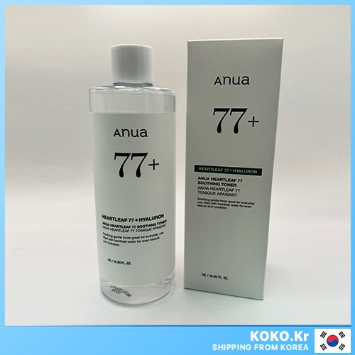 Nước hoa trái tim ANUA 77% Soothing Toner 250ml / 500ml EXP: 2026.11 ~ với FREEBIES