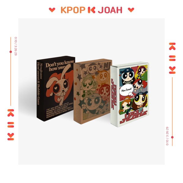(WEVERSE ALBUMS ver.) NEWJEANS [HOW SWEET] DOUBLE SINGLE ALBUM (24th May.2024)