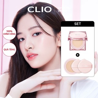 Phấn nước clio căng mướt da kill cover mesh glow cushion spf50+, pa++++ 15g