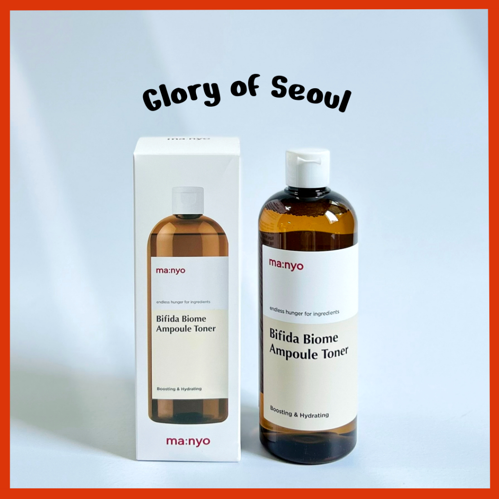 Manyo Bifida Biome Ampoule Toner (210ml, 400ml, 500ml) Mực dưỡng ẩm cho mặt, Axit Hyaluronic 5 loại,