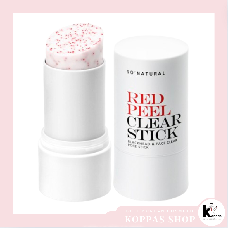 [Sonatural] Red Peel Clear Stick 23g So Natural