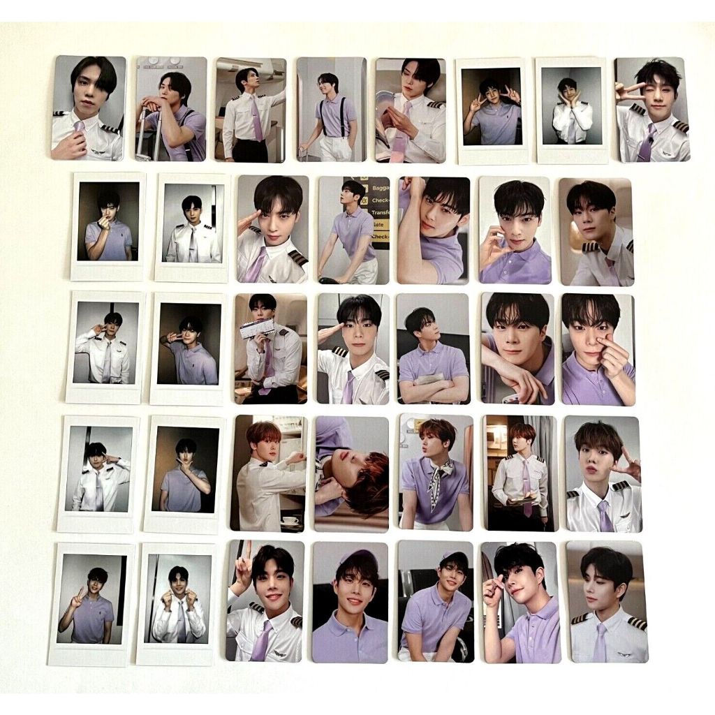 Astro AROHA FESTIVAL GATE6 Fan Họp Photocard K-POP ChaEunwoo Moonbin