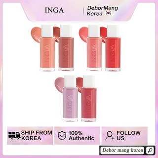 Inga new water glow lip tint 4.5g 6 màu