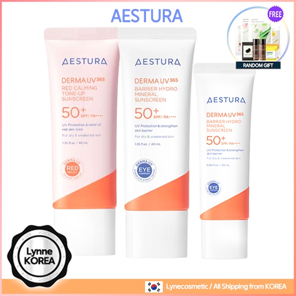 Kem chống nắng AESTURA Derma UV365 Barrier Hydro Mineral 40ml / Tone up