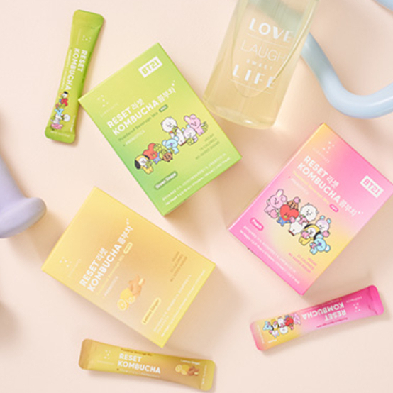 Bt21 Zero Sugar Stevia Reset Kombucha 50 g x 10 Que