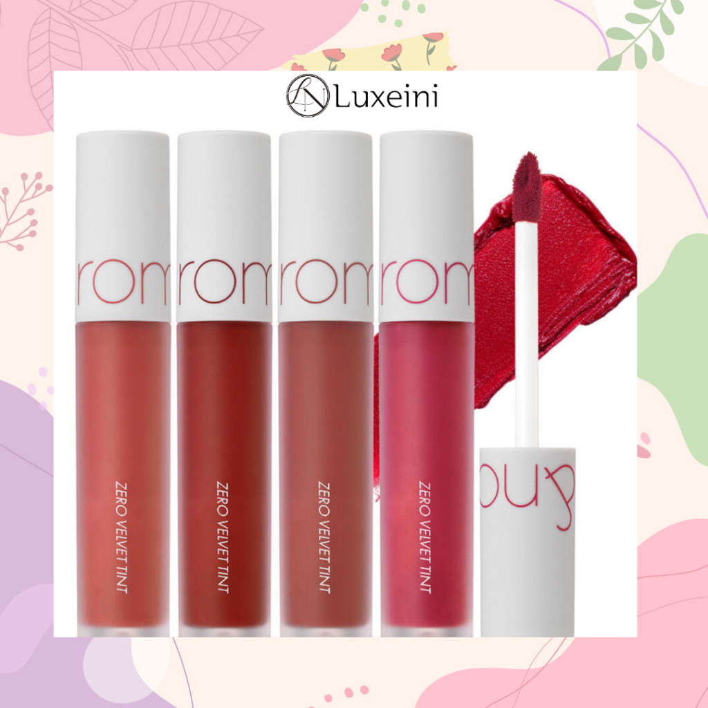 [Rom & ND] Zero Velvet Lip Tint (21 màu / 5.5g)