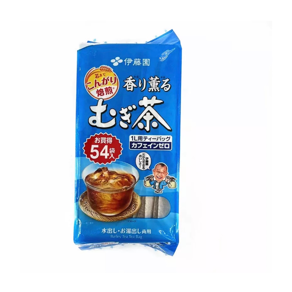 [Direct from Japan] Barley Tea, Itoen, 1L Tea Bag, Caffeine-Free, 7.5g x 54 Bags