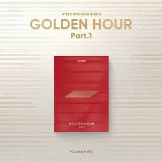 [Phiên bản POCA ALBUM]ATEEZ - Mini Album thứ 10 [ GOLDEN HOUR : Part.1 ]