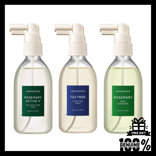 AROMATICA Xịt Dưỡng Da Đầu & Tóc Chuyên Sâu 100ml (3 Loại)