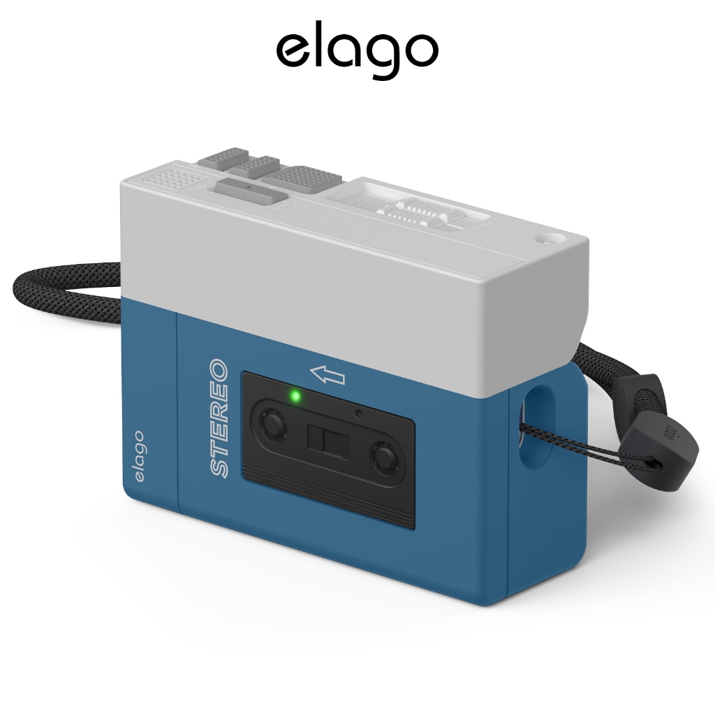 Vỏ ốp AirPods Pro 2 elago Pager Cassette Player