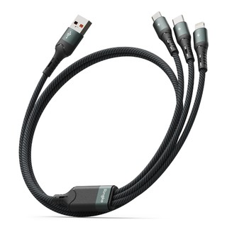 Ringke 3-in-1 Cáp sạc nhanh cho điện thoại thông minh và các phụ kiện khác