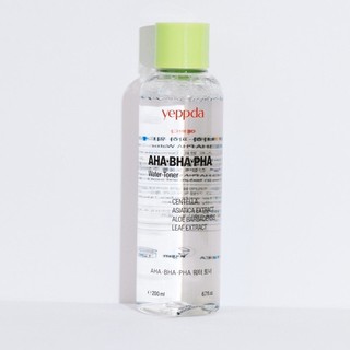 yeppda aha+ bha+ pha water toner 200ml