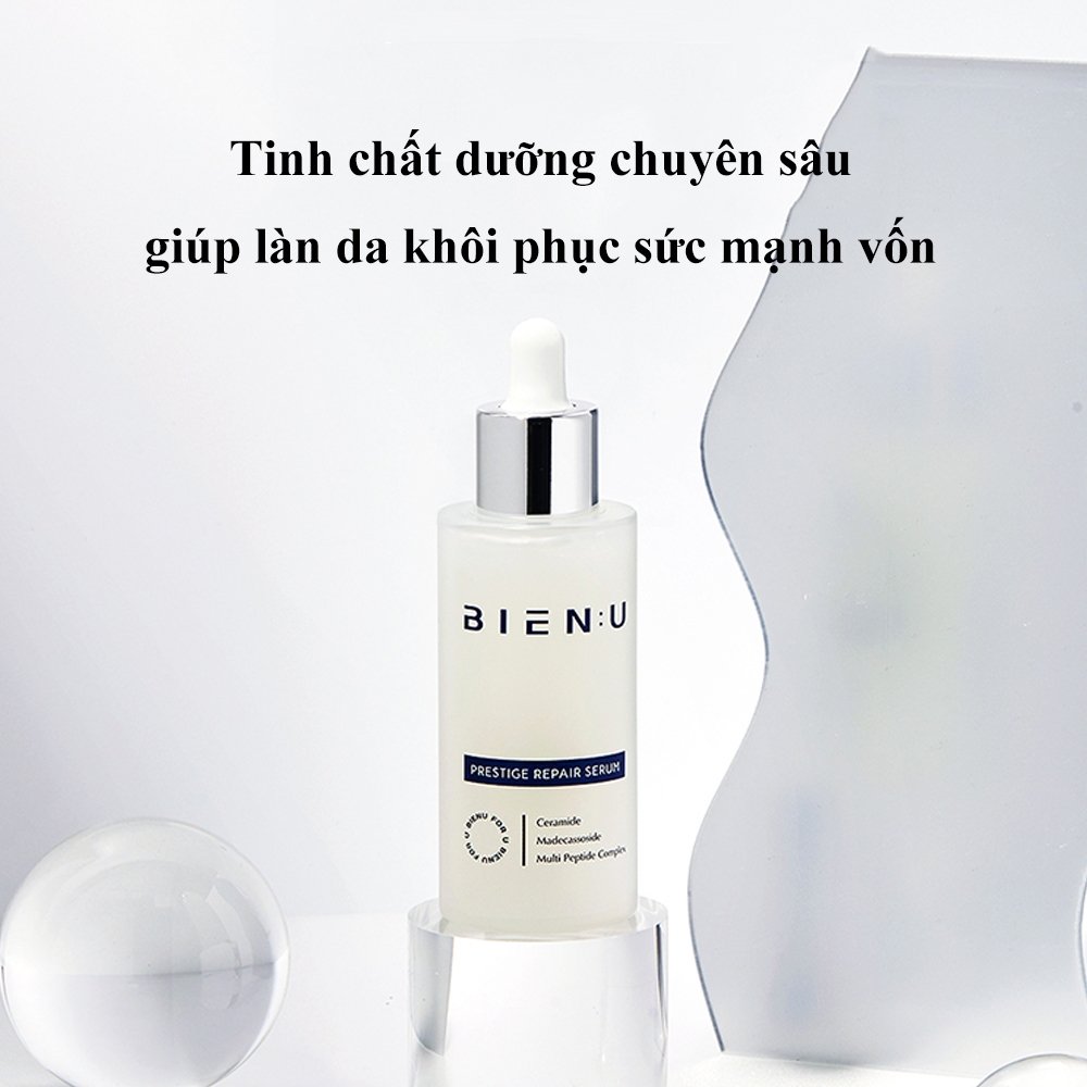 Serum Tinh chất phục hồi BIENU Prestige Repair Serum Niacinamide Adenosine 50ml
