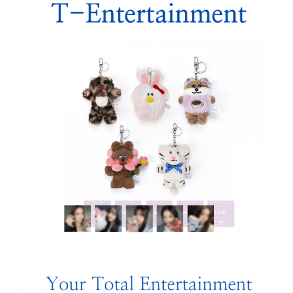 [PLUSH KEYRING] ILLIT 1st ANNIVERSARY OFFICIAL MD