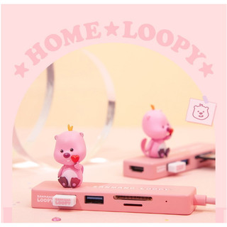 Korea zanmang loopy 5in1 type-c usb hub 4k hdmi usb3.0 thẻ micro sd