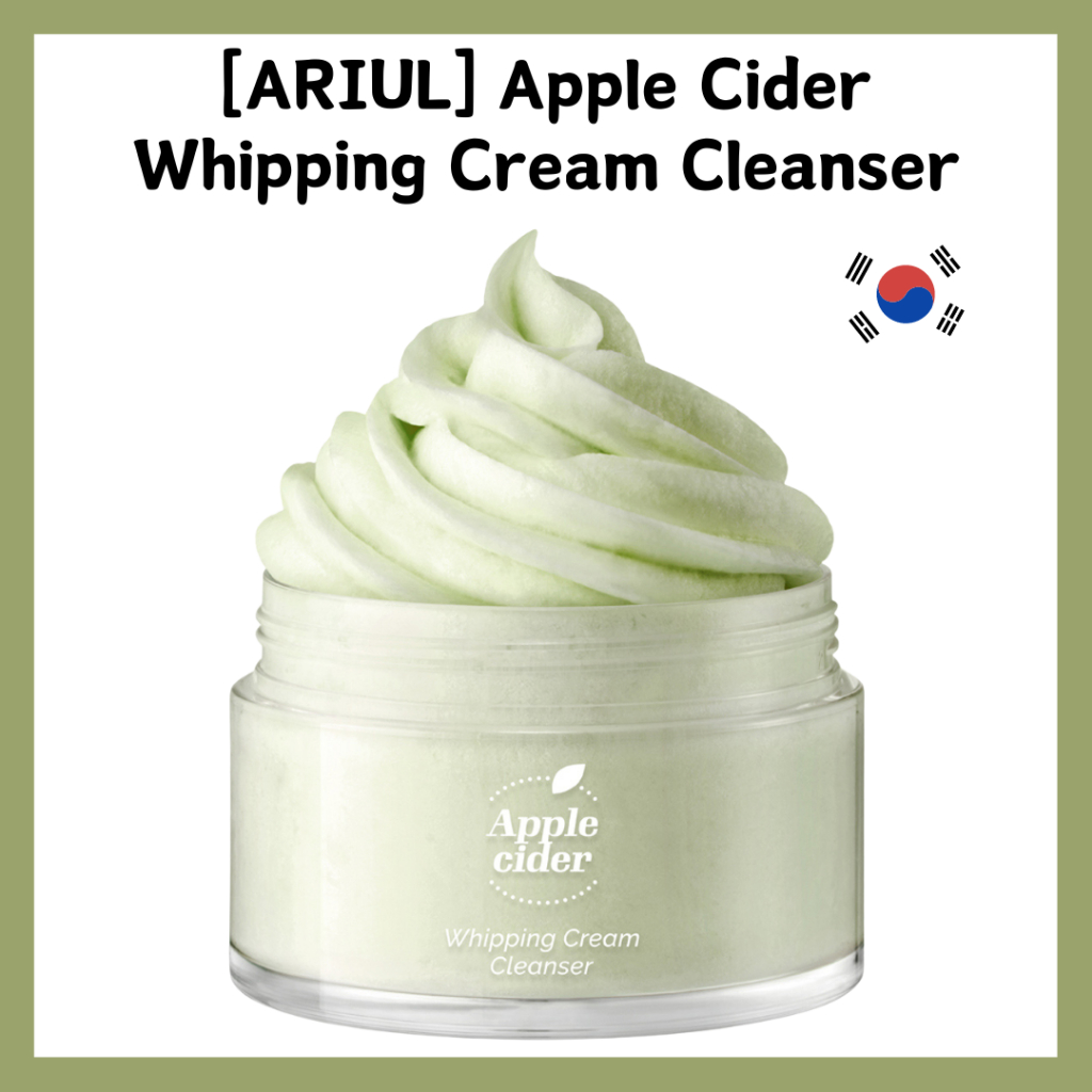 [Ariul] Sữa rửa mặt Apple Cider Whipping Cream, 100ml / Từ Hàn Quốc