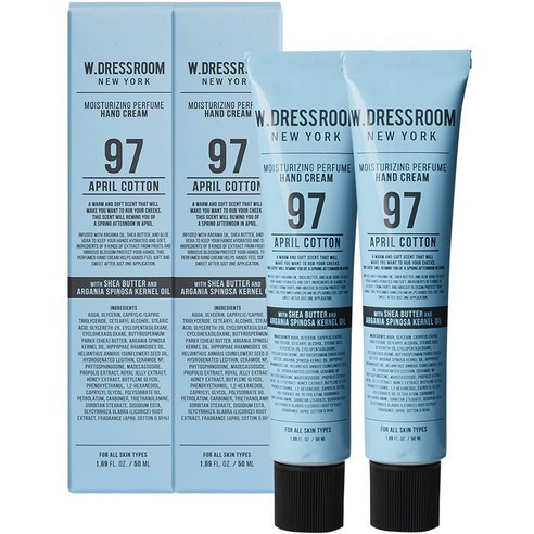 [W.dressroom] Kem dưỡng tay nước hoa No97 April Cotton 50ml 1 + 1