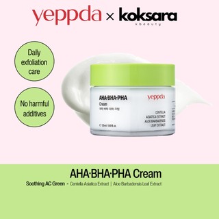 Yeppda aha+ bha+ pha cream 50ml
