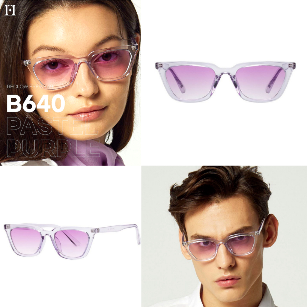 [Reclow] Kính râm TÍM B640 PASTEL