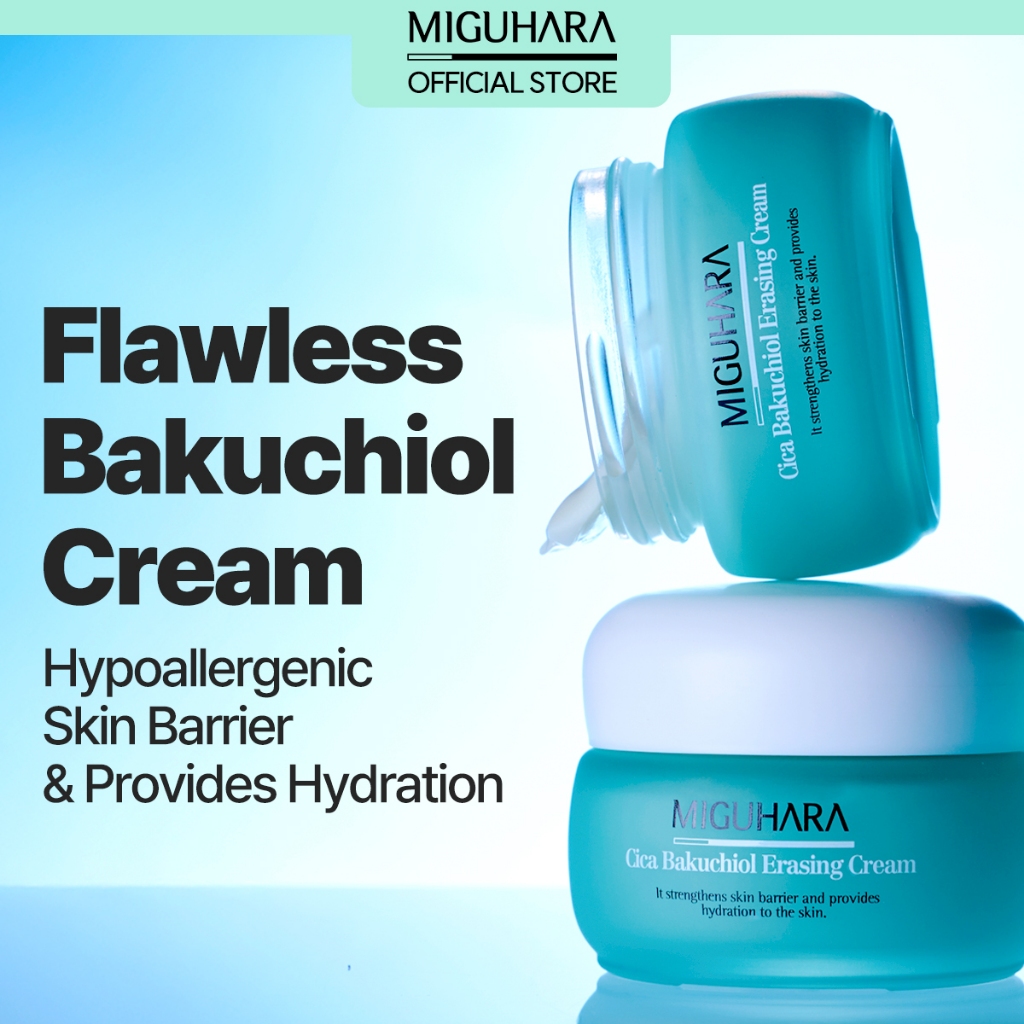 Kem tẩy rửa MIGUHARA Cica Bakuchiol 50ml