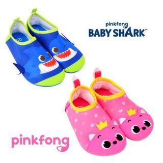 Pinkfong Cute Tail Kids Aqua Giày Hồng