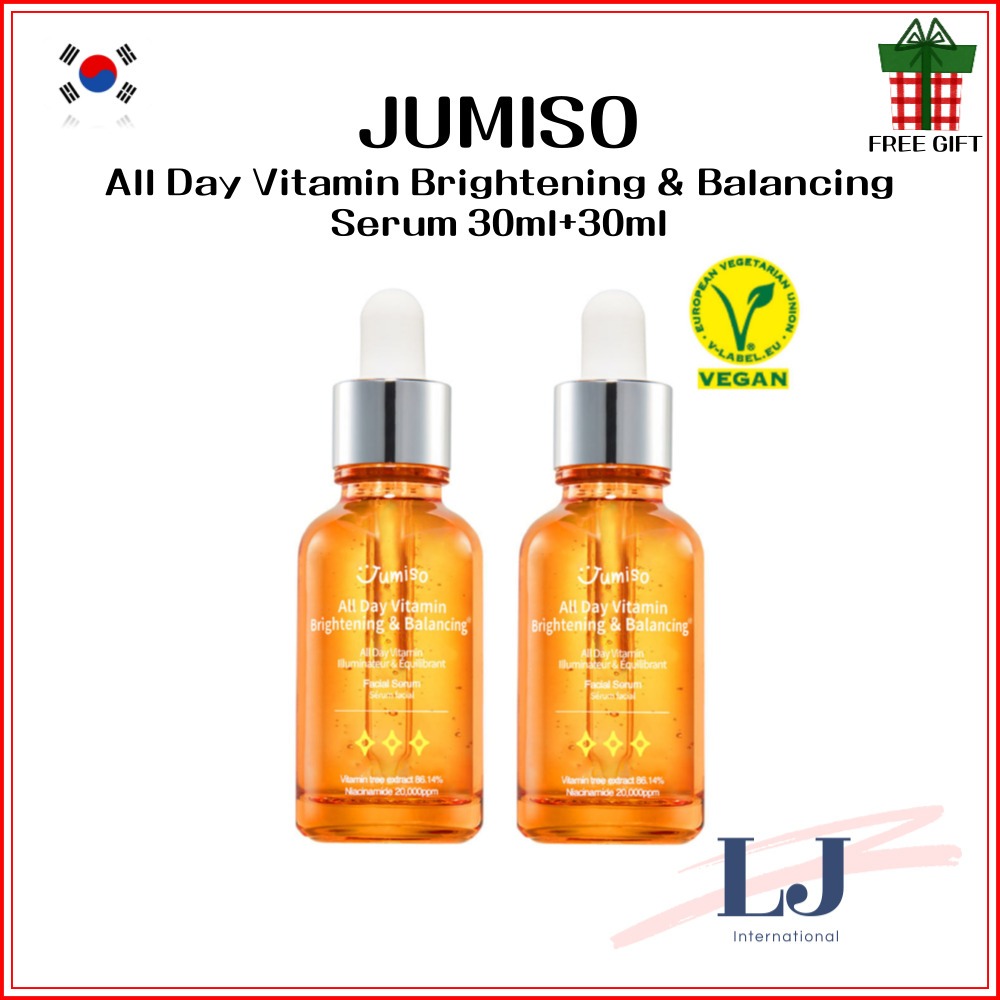 Jumiso All Day Vitamin Brightening & Balancing Serum 30ml + 30ml