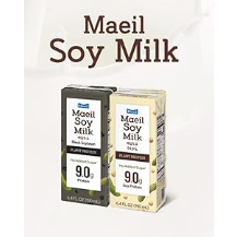 [Maeil] Sữa đậu nành thuần chay Hàn Quốc Sữa đậu nành đen Cao 9g Protein Đường thấp / Không đường, 190ml gốc thực vật, 1 gói