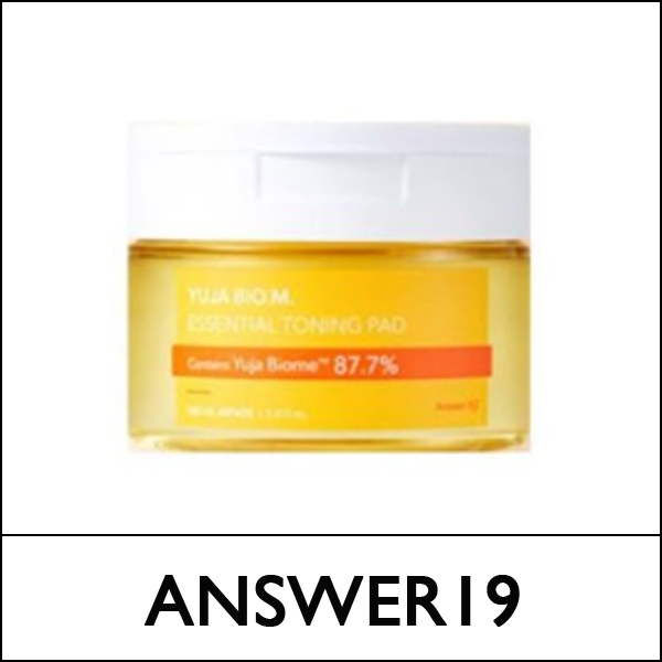 [Answer19] (bo) Yuja Bio M Essential Toning Pad 160ml (60 miếng) / EXP 2026.02