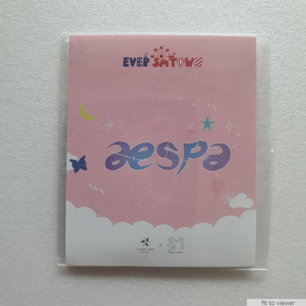 Everland x SMTOWN SEASON.1 aespa ❈ ✷ ❈ ☽ ❈ STICKER (Ngẫu nhiên)
