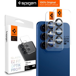 Set 2 Kính Cường Lực Galaxy S25 Glas.tR EZ Fit Optik Pro Spigen - Độ Cứng 9H Bảo Vệ Cụm Camera