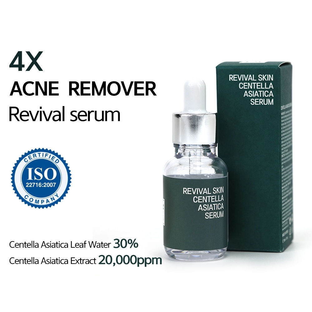 Dr.drawing acne serum tẩy mụn centella serum 30ml Cải thiện lỗ chân lông Hydrat hóa sâu