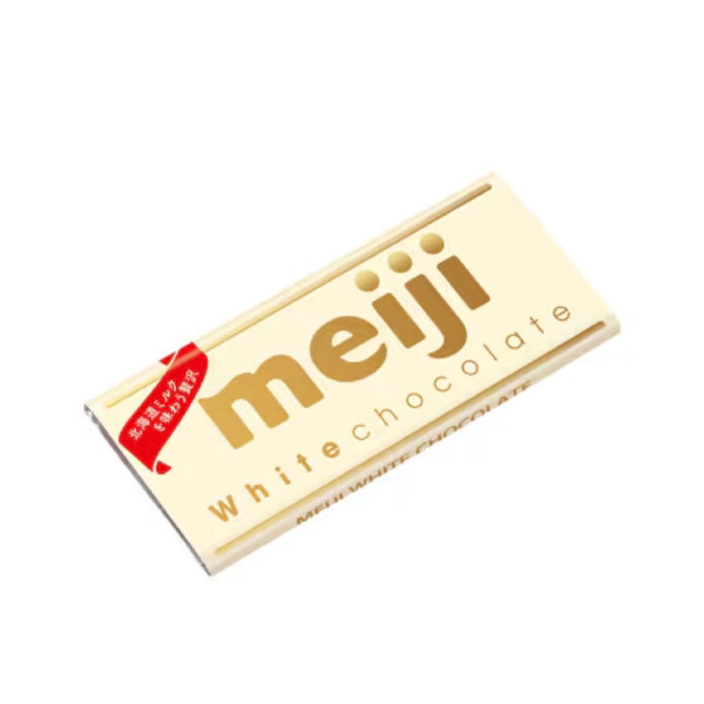 [Direct from Japan] Meiji White Chocolate, Chocolate Bar Type, Meiji Chocolate Snack, 40g
