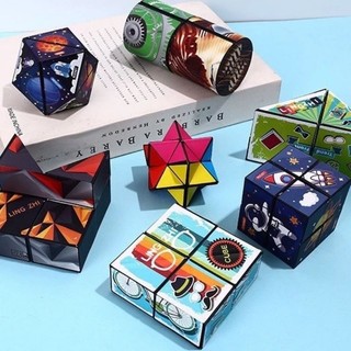 Đồ chơi khối rubik 3d nam châm ma thuật độc đáo - magnetic magic cube rubik 3d