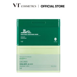   Mặt nạ làm dịu hàng ngày Cica 30ea / Mặt nạ tấm / Chăm sóc mụn trứng cá (Cica / Vital / Kích thước nhỏ / Reti-A)