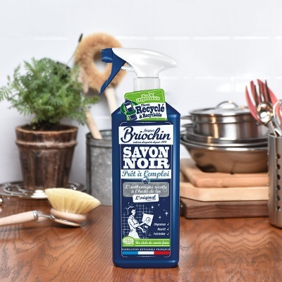 [Briochin] Xà phòng đen Savon Noir Chất tẩy rửa đa năng 750ml / Chất tẩy vết bẩn / Chất tẩy gia dụng