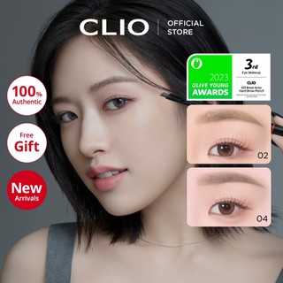 Bút chì kẻ mày tự động Clio (24AD) 0.31g Không có bộ phận vẽ mượt mà