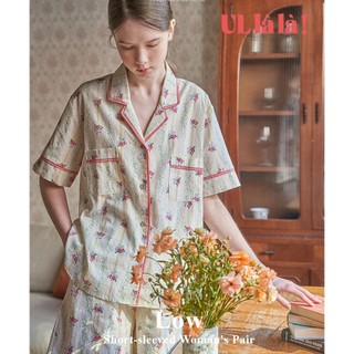  (24175WPSSN) Bộ ngủ nữ tay ngắn ULLALA lOW PYJAMAS (30'S) Free Size