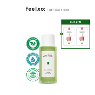 Mực Feelxo Glacier Centella Ampoule 50ml I Centella (CICA) + Cây trà + PHA Complex