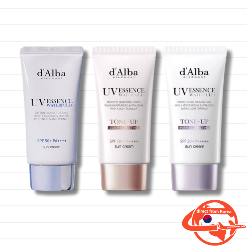 [D 'Alba] Kem chống nắng Waterfull UV Essence / Kem chống nắng Waterfull UV Tone Up / SPF50 + PA + +