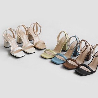 [SAPPUN] Shoeplin Giày sandal cao gót Maryjane Basic (5phân/8phân)