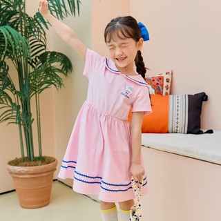 Lilipurri Đầm Biển Dễ Thương Quần Áo Trẻ Em Hàn Quốc Thời Trang K-pop