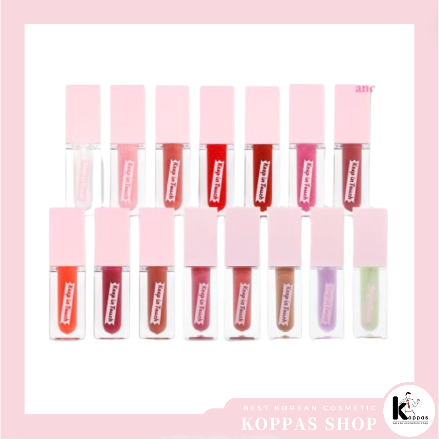 [Keep in Touch] Jelly Lip Plumper Tint 3.8mL (15 Màu)