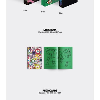 (WEVERSE ALBUMS VER.) NEWJEANS [SUPERNATURAL] NJ X MURAKAMI (21st Jun.2024)