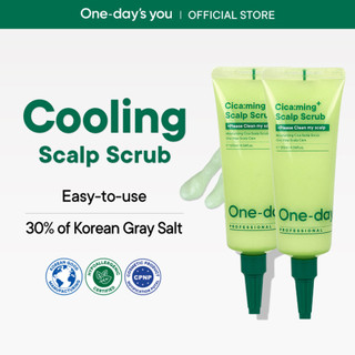  ONE DAY 'S YOU Professional Cica: ming Scalp Scrub Dầu xả tăng trưởng chăm sóc tóc Beauty Korea (120mlx2)